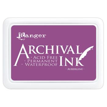 Ranger Ink Archival Ink Pad "Aubergine" Stempelkissen - Pigmenttinte 